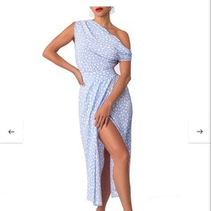 Polka Dot Midi Dress